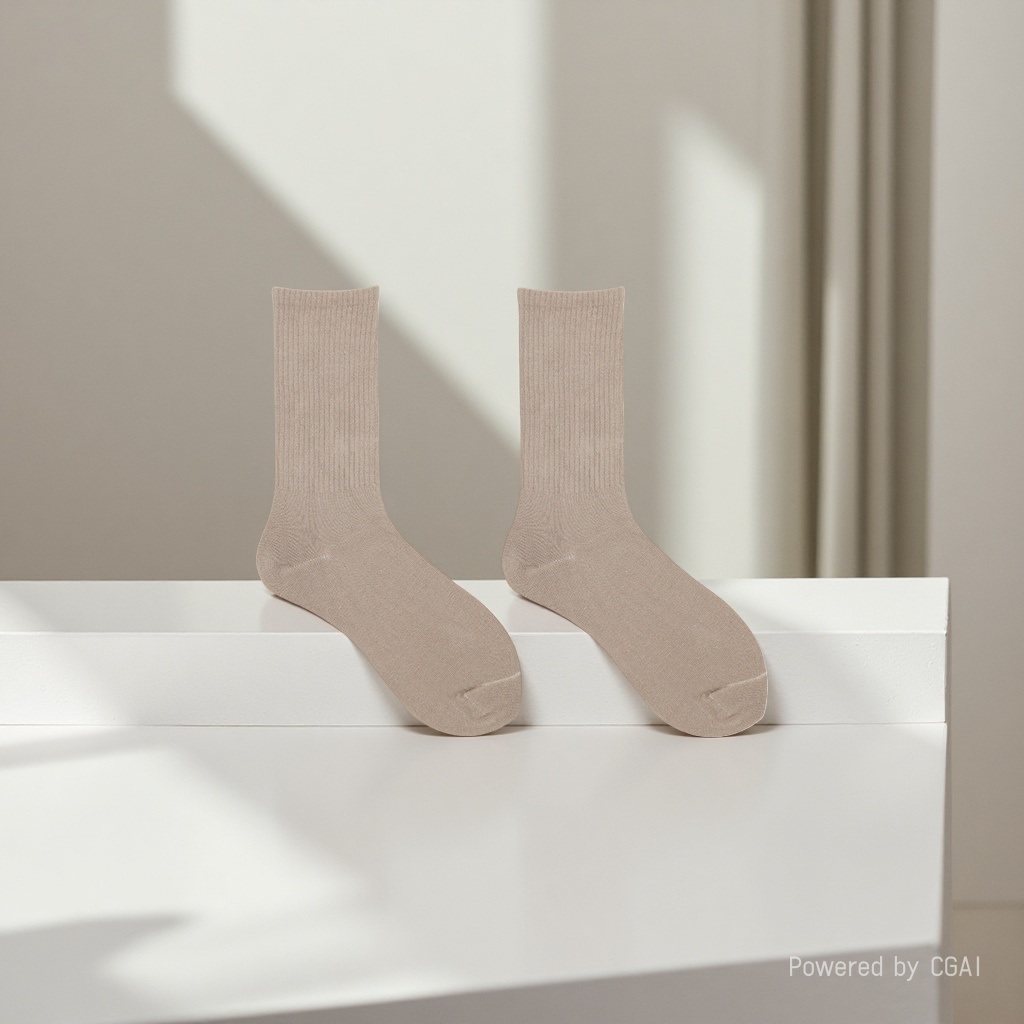 Calcetines de moda hombres y mujeres calcetines largos casuales deportivos calcetines de algodón tendencia calcetines desechables 101048564 Specification image