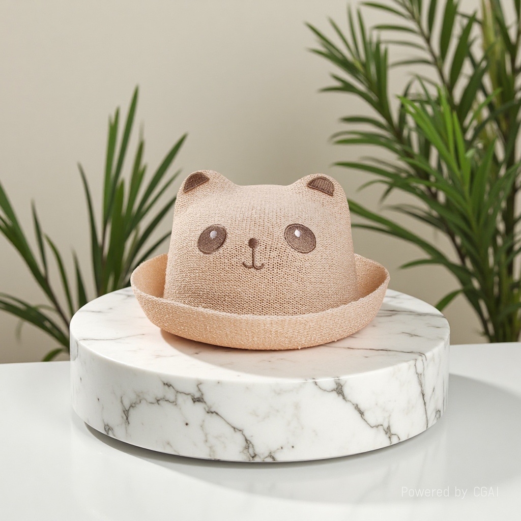 New cartoon embroidered colorful and cute summer sun hats for boys and girls in spring and summer Application Scenario