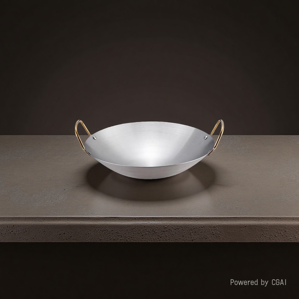 Titanium alloy non-stick wok, cast iron wok, multi-functional household wok, 18cm Application Scenario