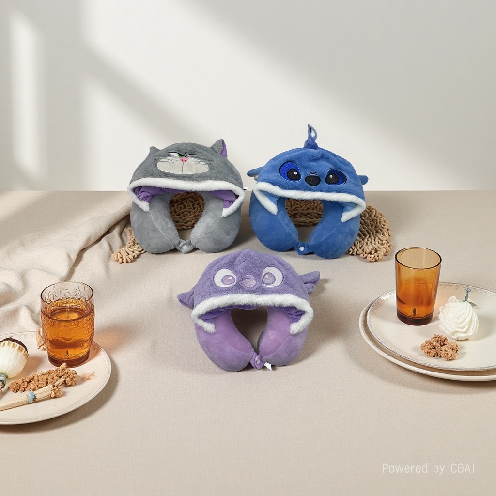 Customized plush toy simulation doll chair neck pillow Plush toy is soft, cute and customizable Specification image