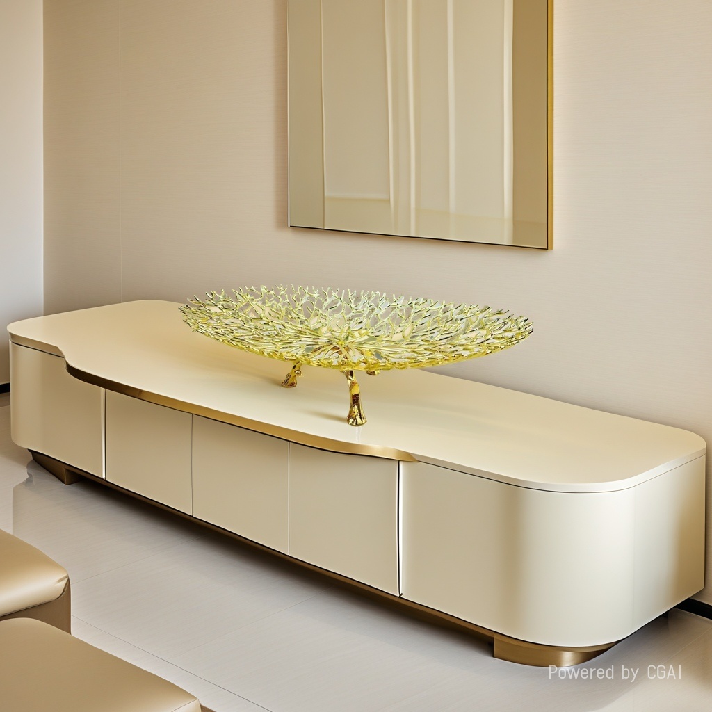 European-style creative hotel table decorations, light luxury and fashionable fruit plates, coral trees, living room furnishings, and metal soft decorations for the entrance hall Application Scenario
