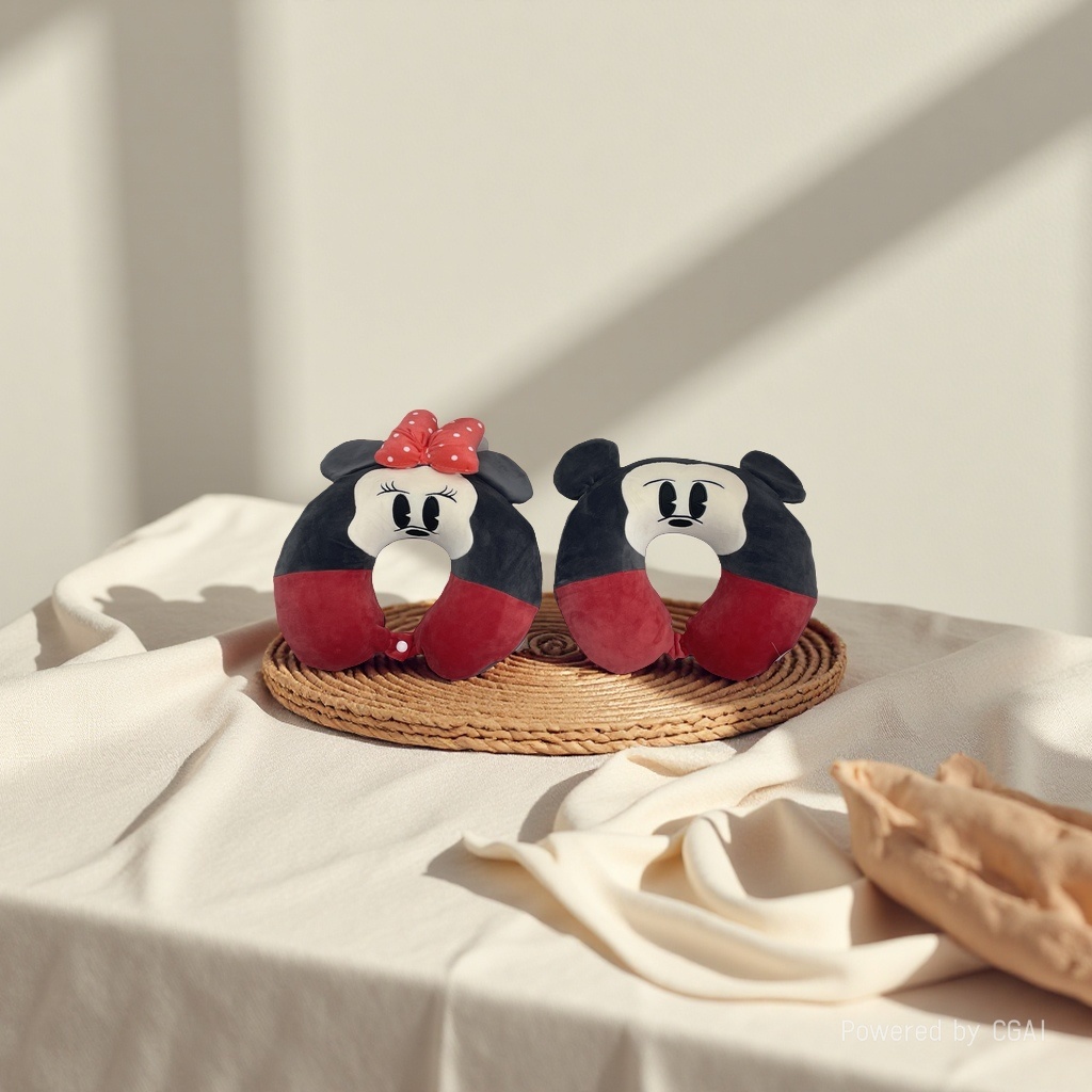 Plush heart-shaped pillow, ear-hanging rabbit toy plush pillow, 18cm Application Scenario