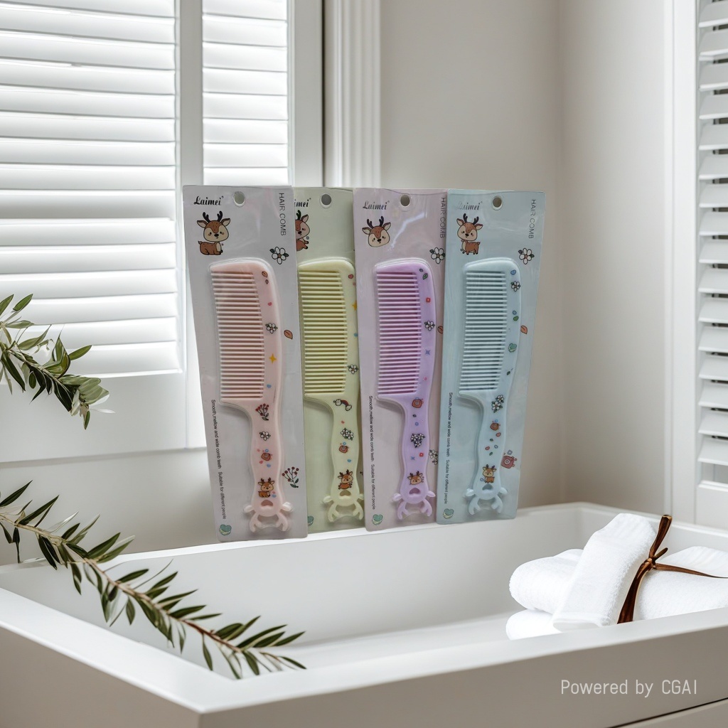 头饰/梳子/整盒电话线皮筋/婴童发饰/木梳产品图