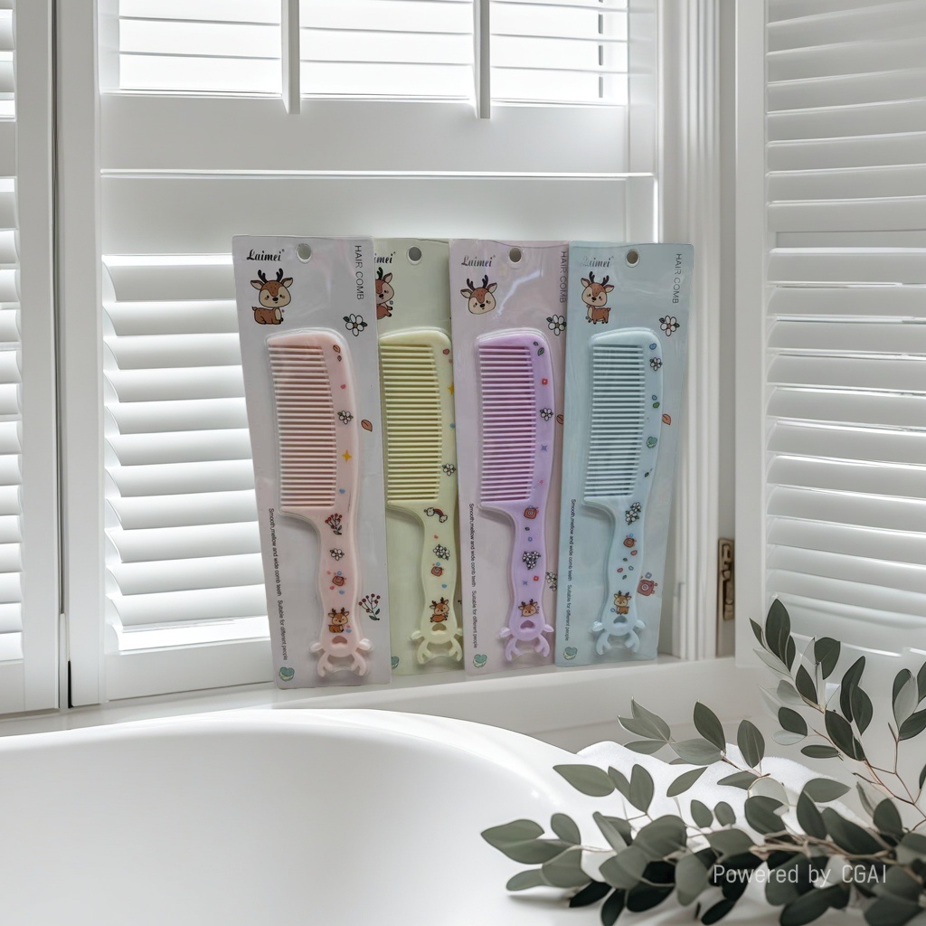 头饰/梳子/整盒电话线皮筋/婴童发饰/木梳细节图