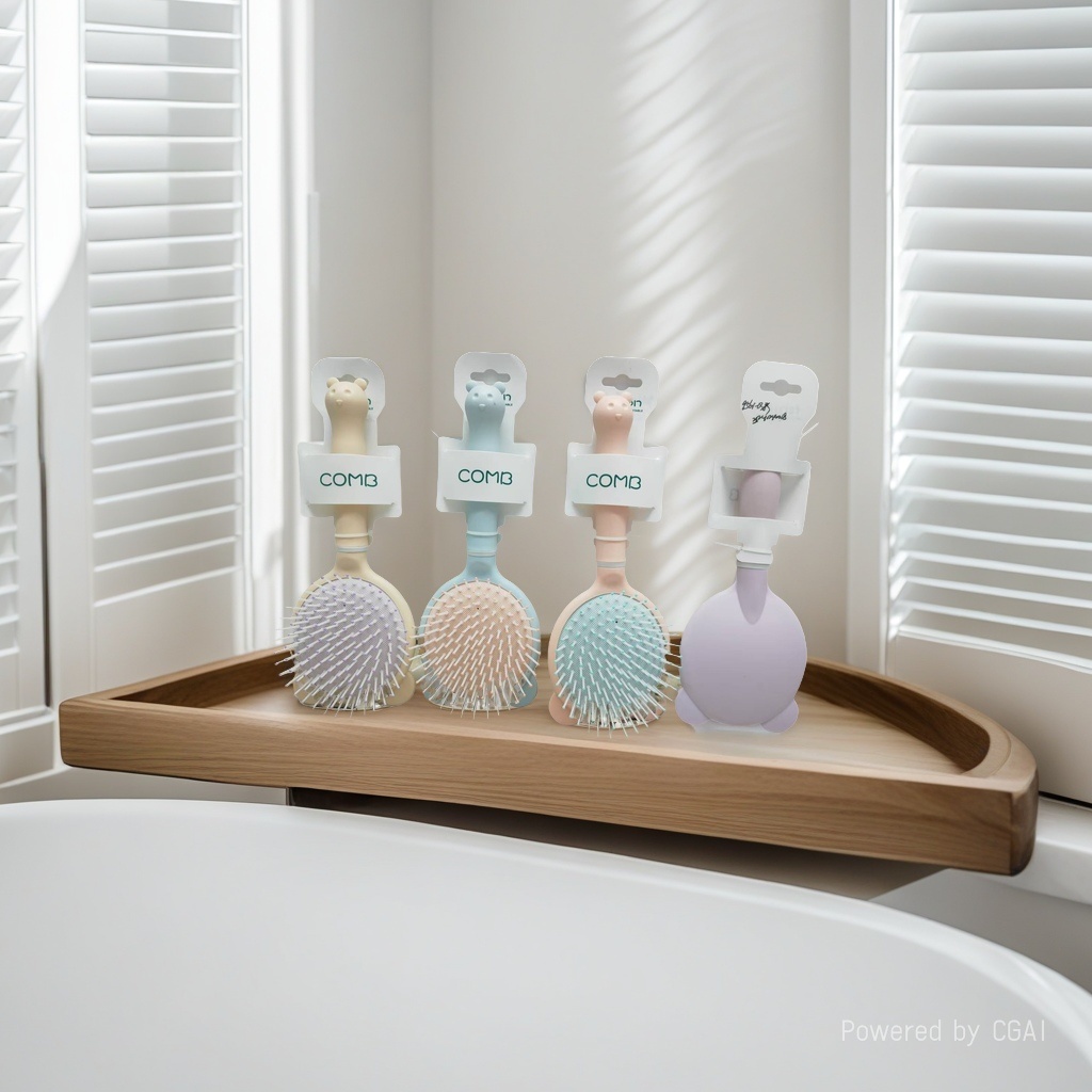 发梳头饰实物图