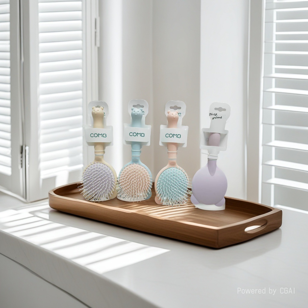 厂家供应 气垫梳 工厂生产 可爱梳子女气囊梳家用学生宿舍按摩梳135811390