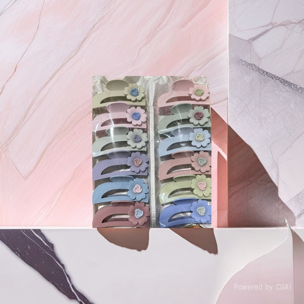 韩版儿童拼接发卡跨境发夹宠物发卡10枚装可爱时尚发饰