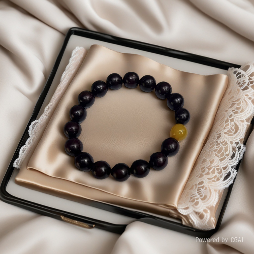 Small-leaf red sandalwood old material Hetian jade pearl cultural play bracelets, couple bracelets for men and women, turquoise amber plate play bracelets Specification image