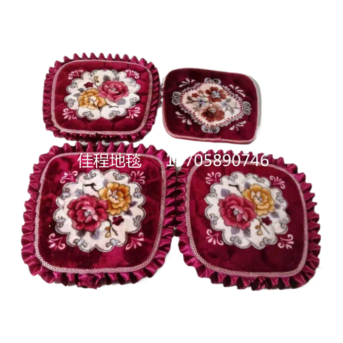 Best-selling single-piece sofa cushions, household thermal pads, wooden chair cushions, flannel sewn cushions, sofa blankets and carpets in the Americas Item Picture