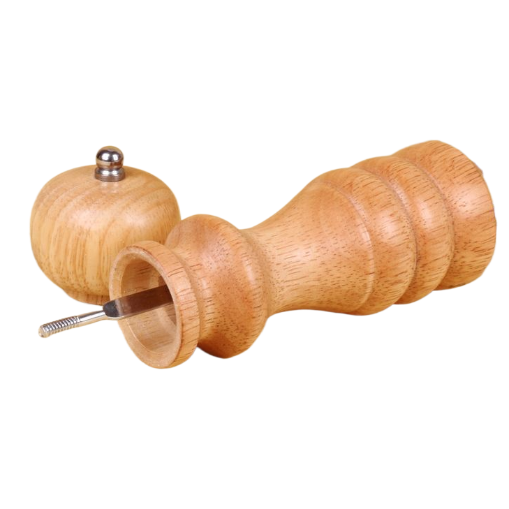 High-quality wooden pepper grinder, salt shaker, salt shaker, wooden metal movement grinder wholesale 094557909 Item Picture