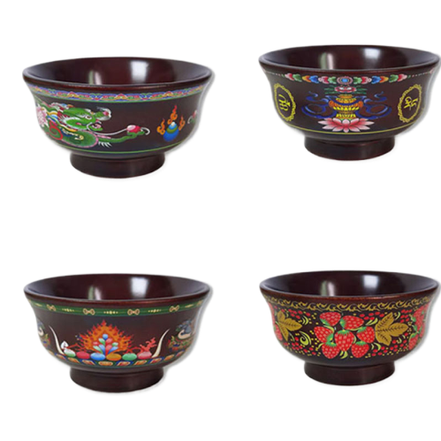 Xinjiang and Xizang pattern design bowls, daily necessities creative bowls, household bowls, ethnic style bowls Item Picture
