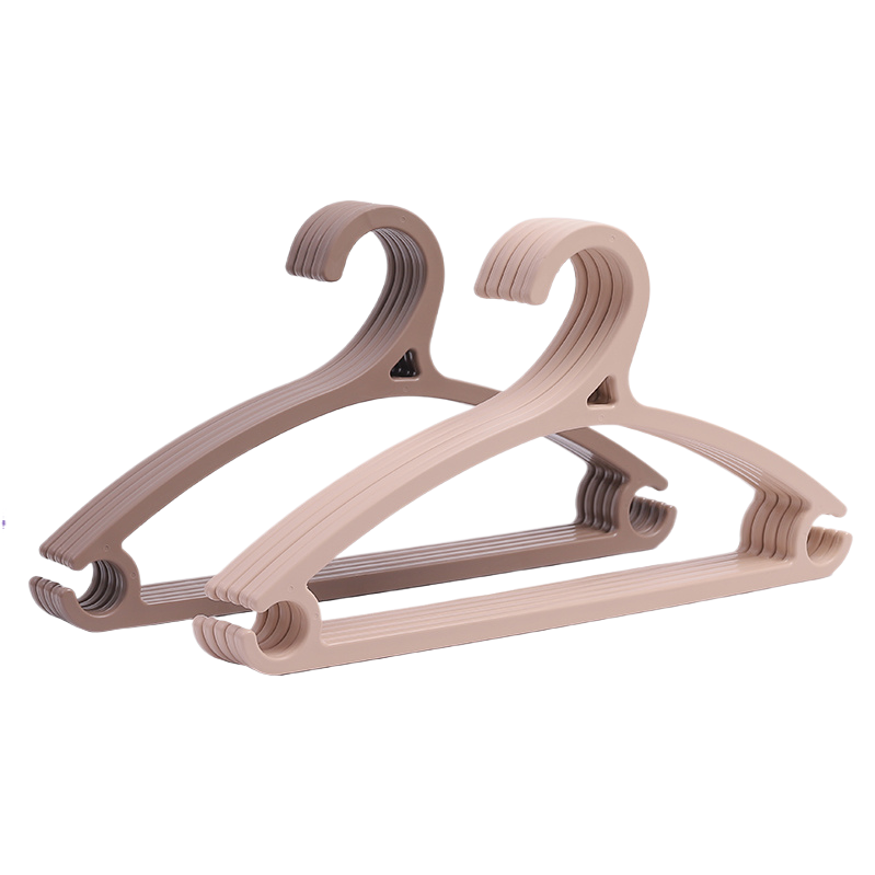 The manufacturer's plastic traceless clothes hanger, anti-slip adult clothes drying rack, shoulder corner anti-slip storage rack, clothes hanger, anti-slip upgrade for hanging clothes Item Picture