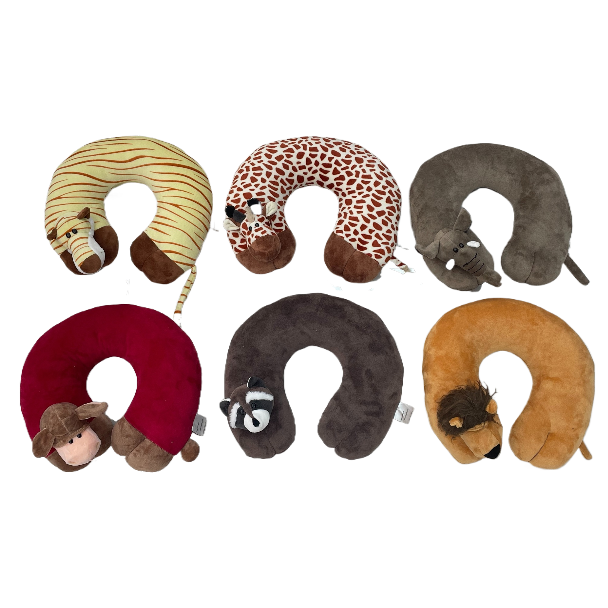 Animal-shaped U-shaped memory foam travel pillow, a comfortable, breathable, stress-relieving and neck-protecting wonder Item Picture