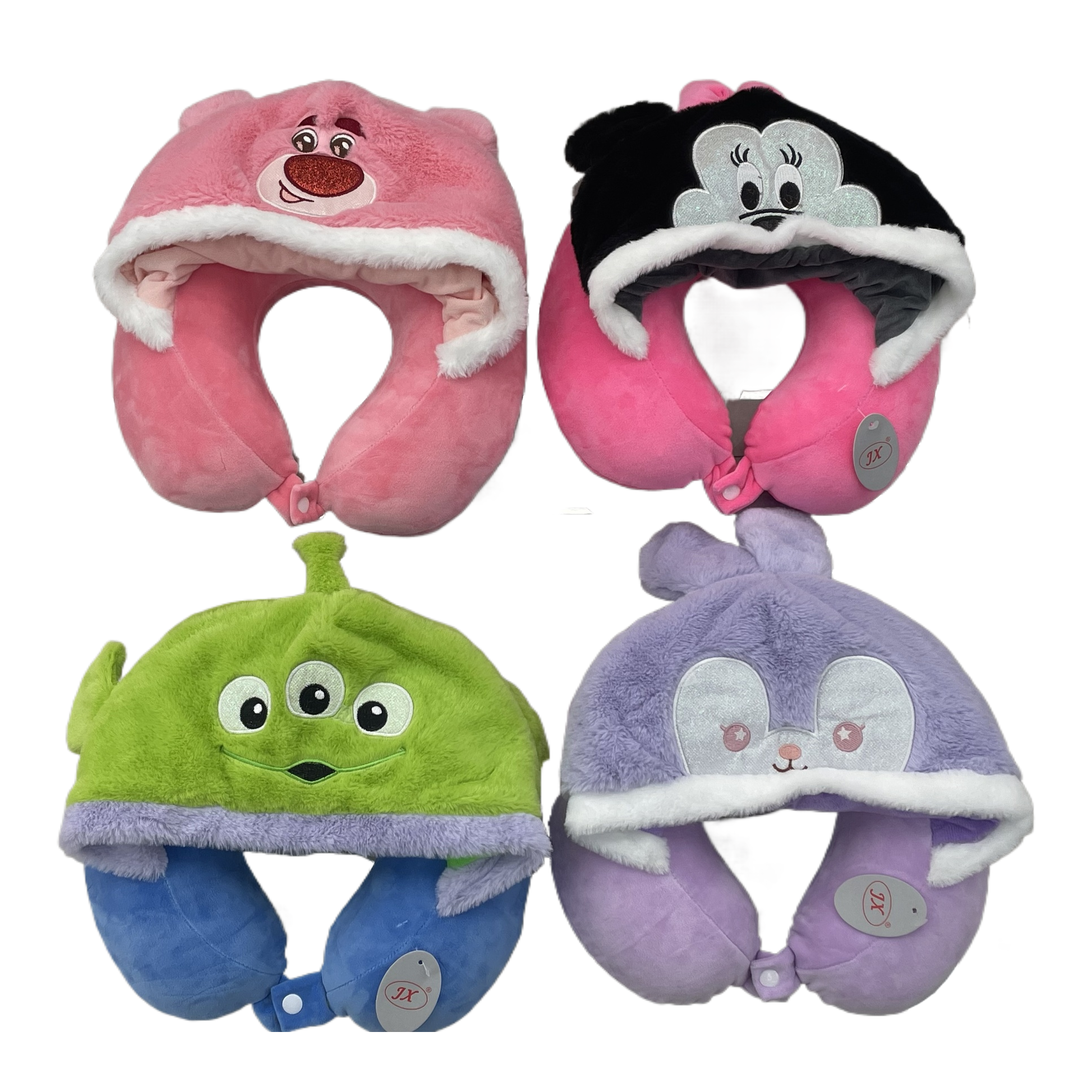 Cartoon-shaped U-shaped memory foam travel pillow, comfortable, breathable and neck-protecting new style 110007502 Item Picture