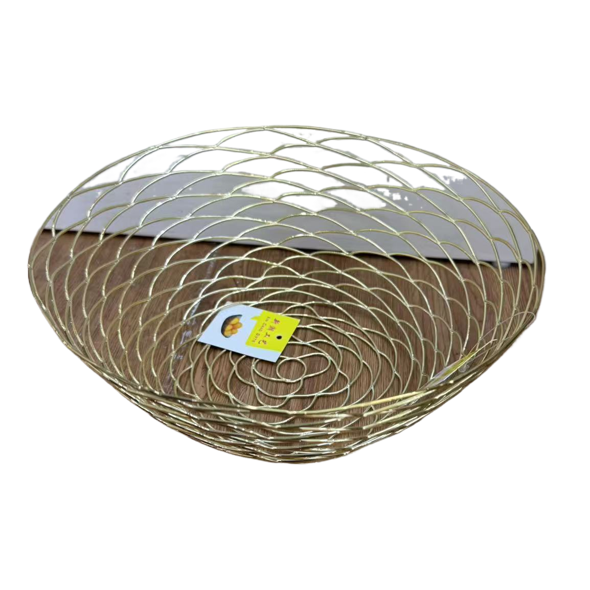 Light luxury style iron fruit plate, draining and storage fruit basket, high-end feel, ins high appearance level, living room home fruit plate Item Picture