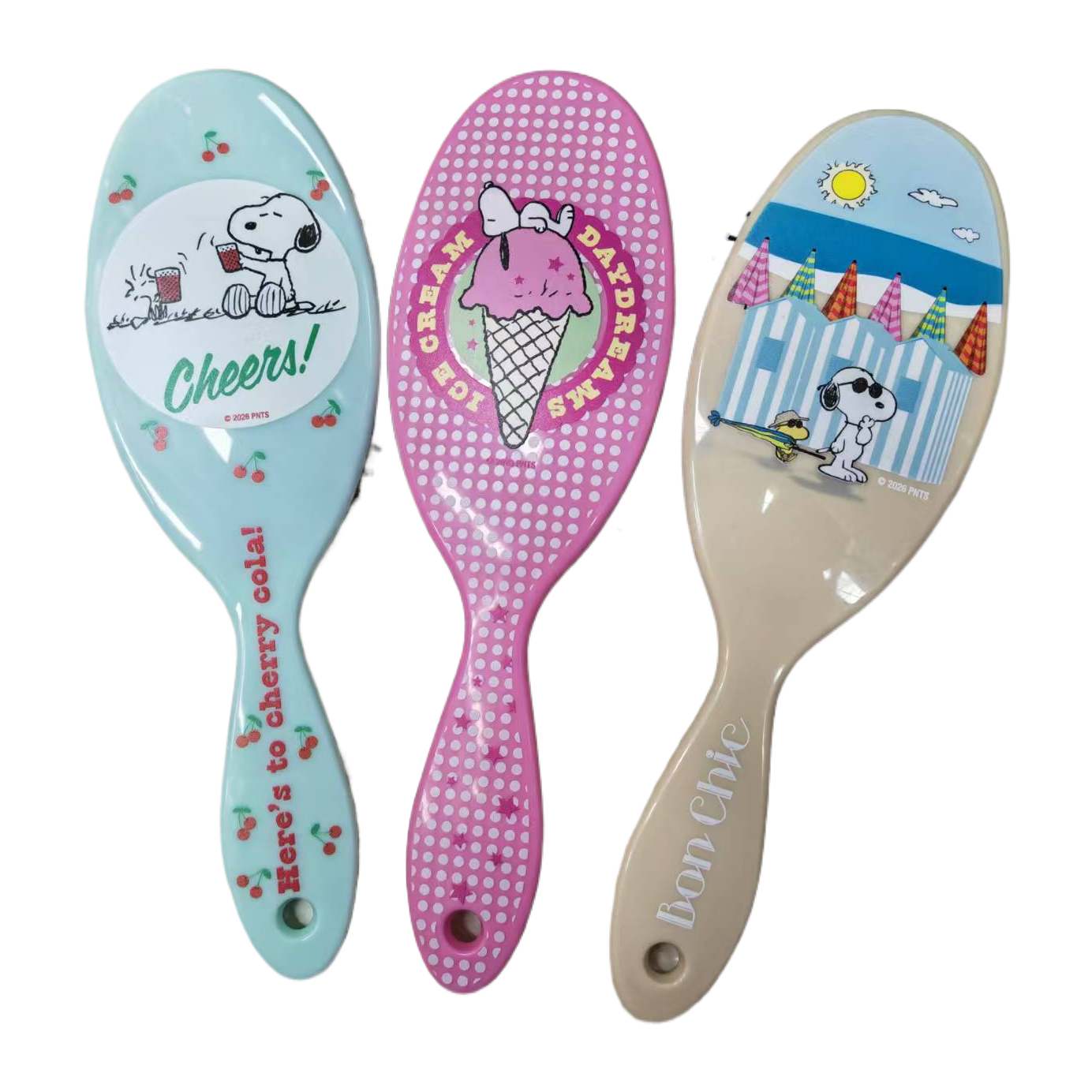 梳子/梳子美发梳/气垫梳/牛角梳/头梳白底实物图