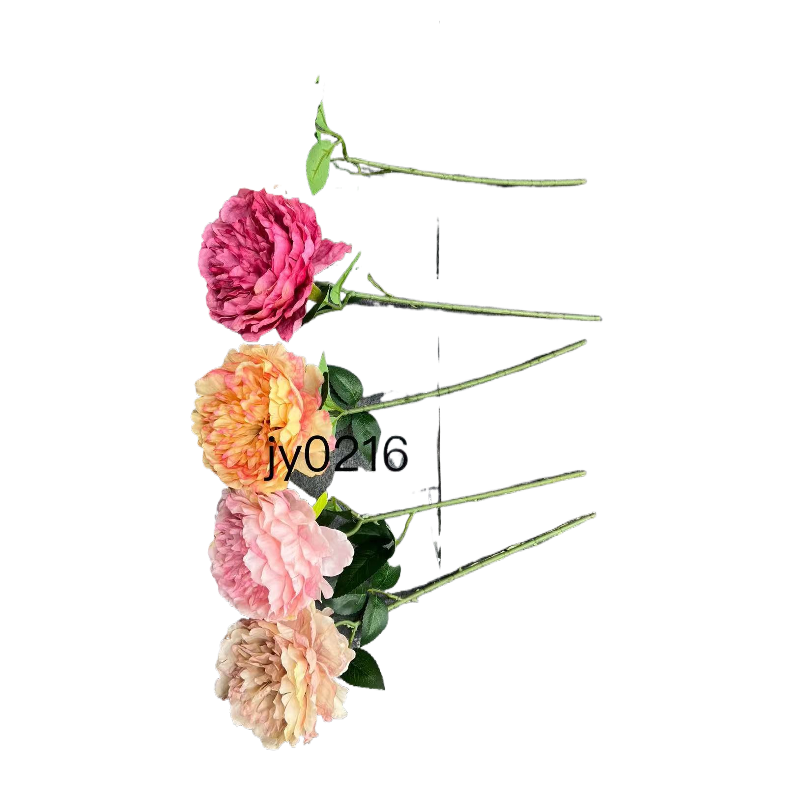 手工编织仿玫瑰花/玫瑰仿真/仿真花/花园/礼品仿真花白底实物图