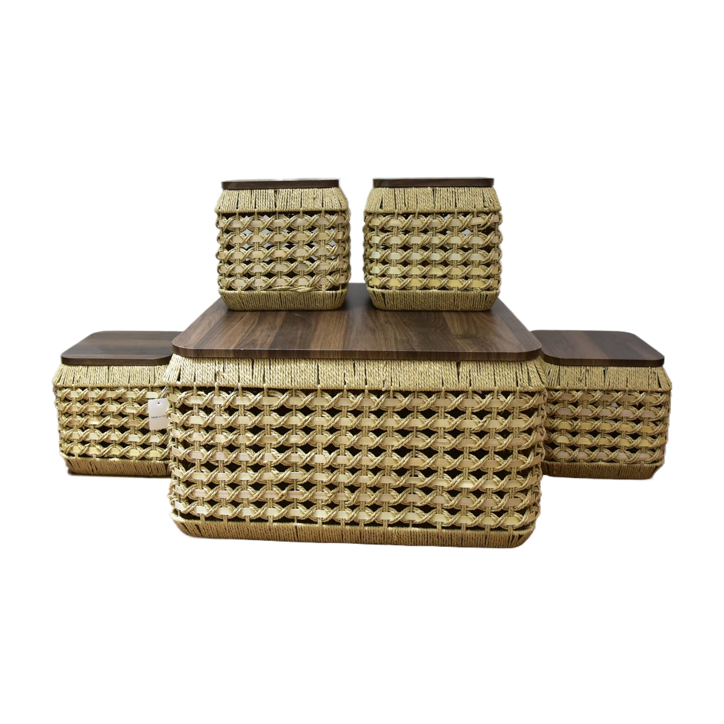 Woven storage stools, storage tables, home storage, household stools, storage seats, and shelves Item Picture