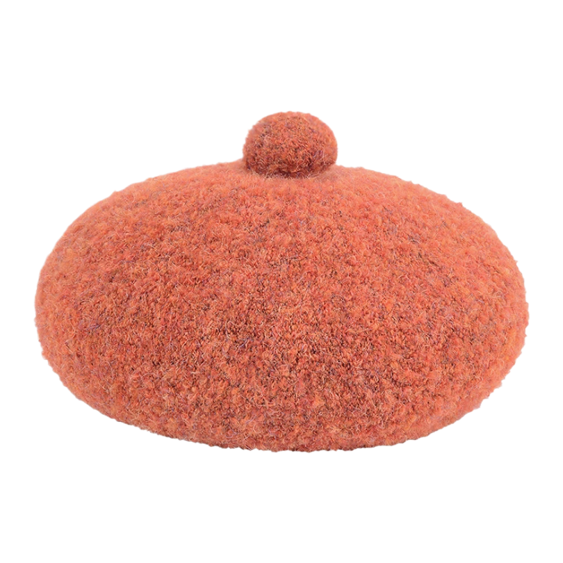 Woolen beret, Korean style, women's autumn and winter retro trend, Japanese-style bud hat, British artistic painter hat customization Application Scenario