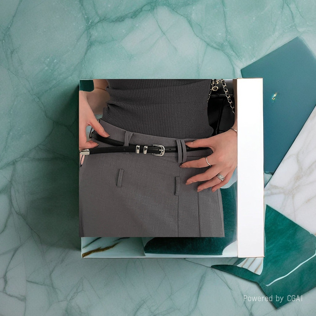 Men's business casual belt, genuine leather men's style, simple and versatile, classic style Application Scenario