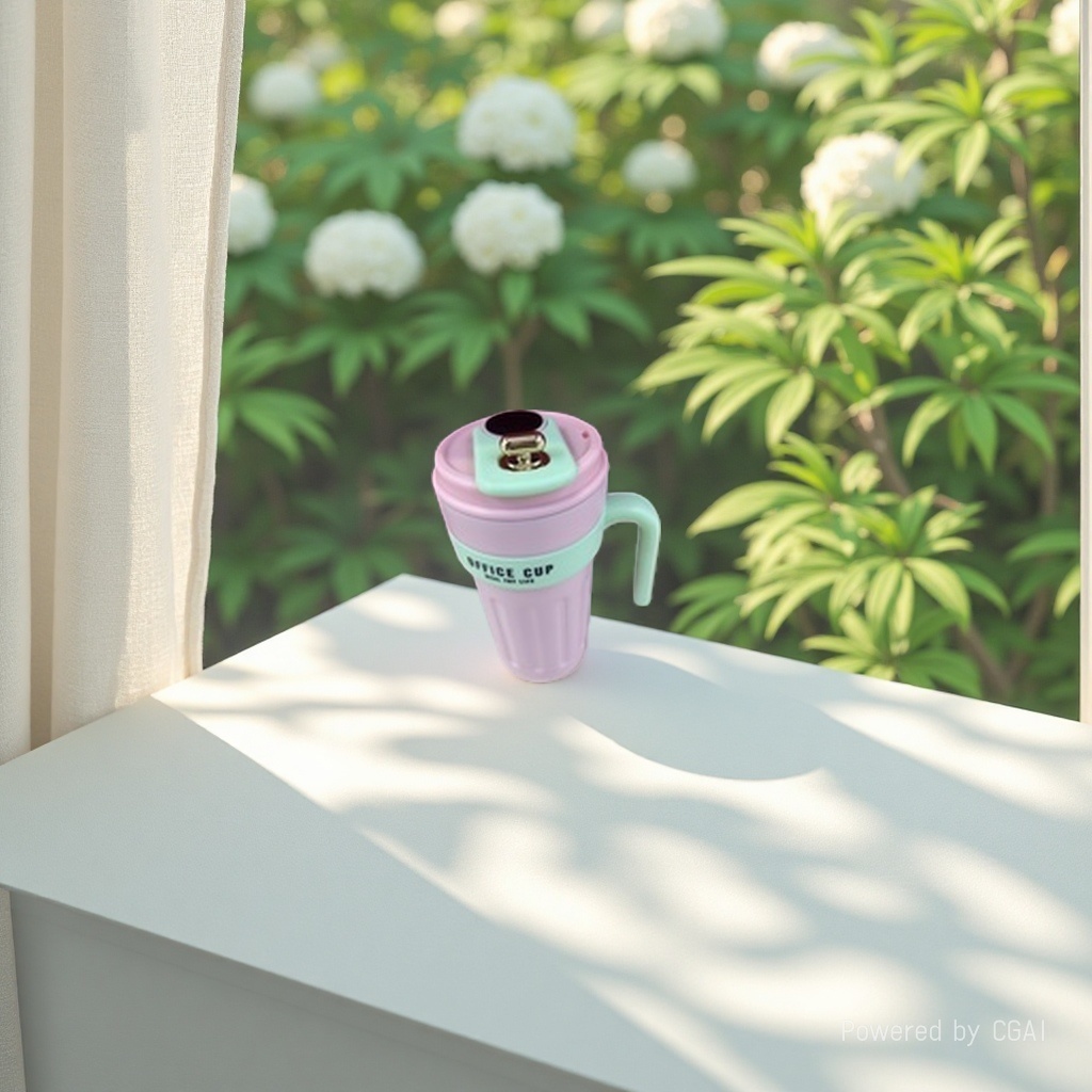 汽车杯保温水杯保热防漏便携轻巧水杯保温杯办公杯