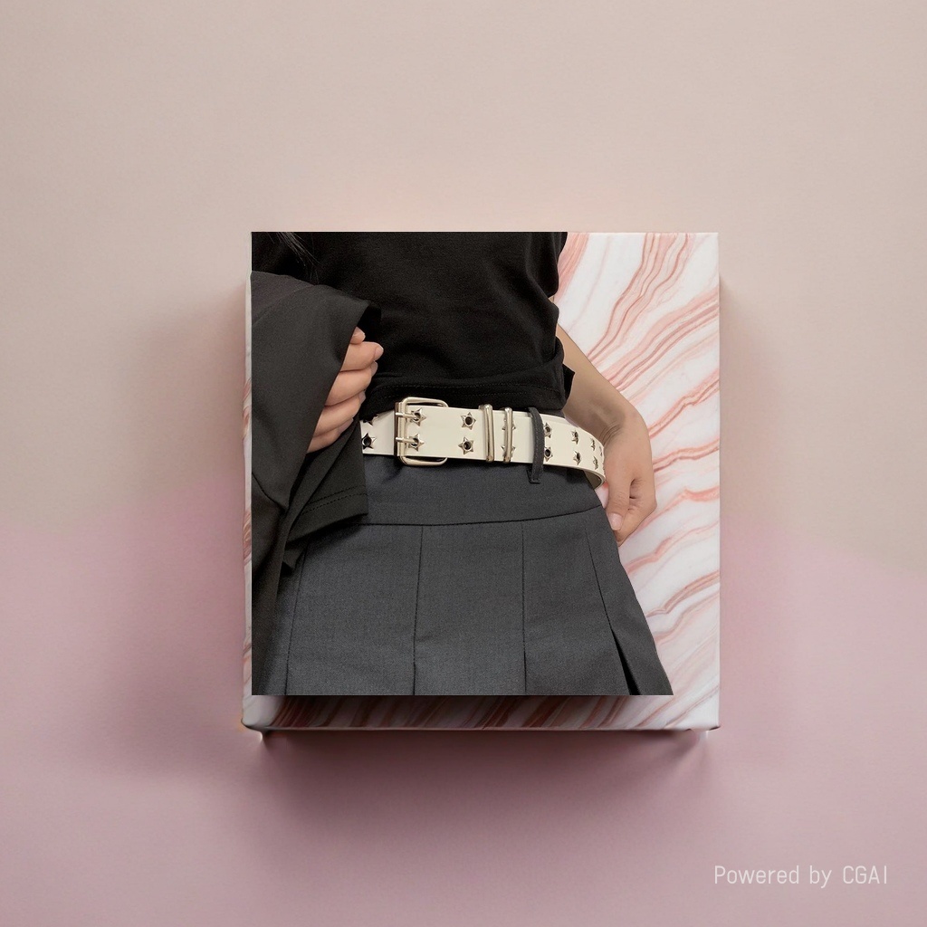 Classic belt for women's business, casual, simple and fashionable women's belts, figure-hugging and versatile classic style Specification image