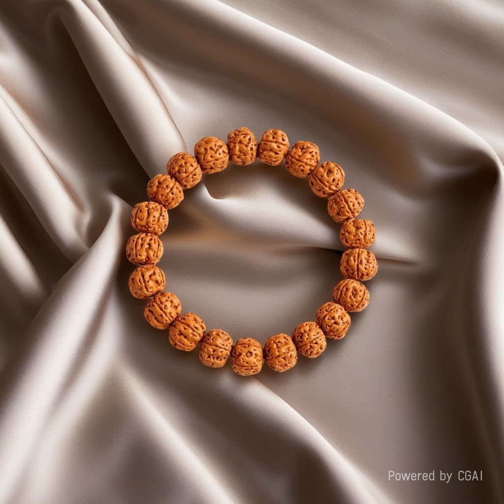 diy Nepalese five-petal finished bracelets for men and women, featuring the "Little Diamond of Cultural Play" Bodhi seed bracelet Specification image