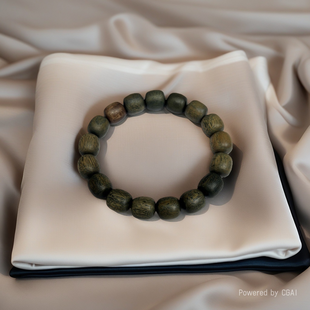 Wholesale of 9mm green sandalwood old-style beads, five sutra designs, men's and women's cultural playthings, prayer beads and Buddhist prayer beads Application Scenario