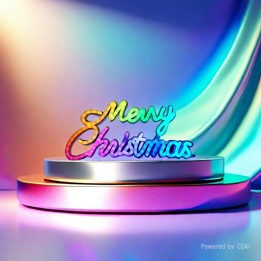 Neon tube Christmas atmosphere lights, Merry Christmas decorative light strings