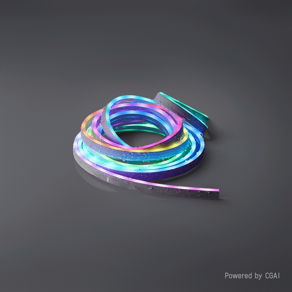 12V soft LED light strip, outdoor light-emitting strip, waterproof color light strip