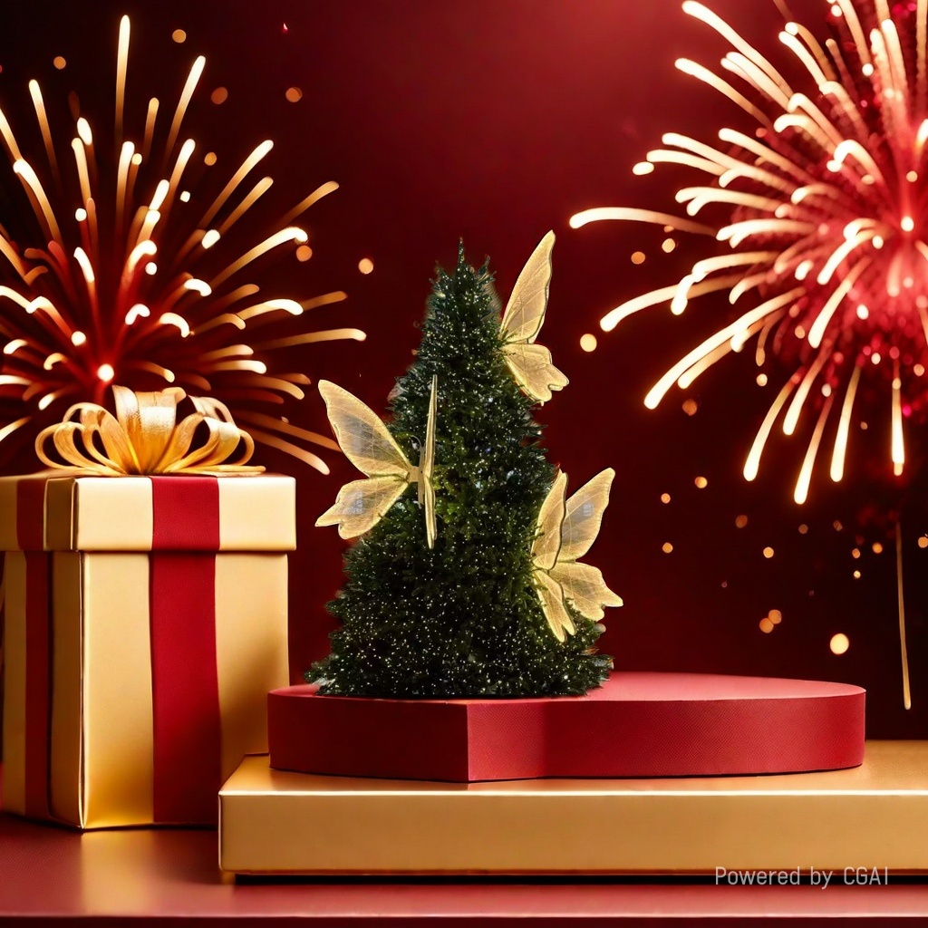 LED Christmas tree outdoor lights Christmas tree light decorative ornaments Application Scenario