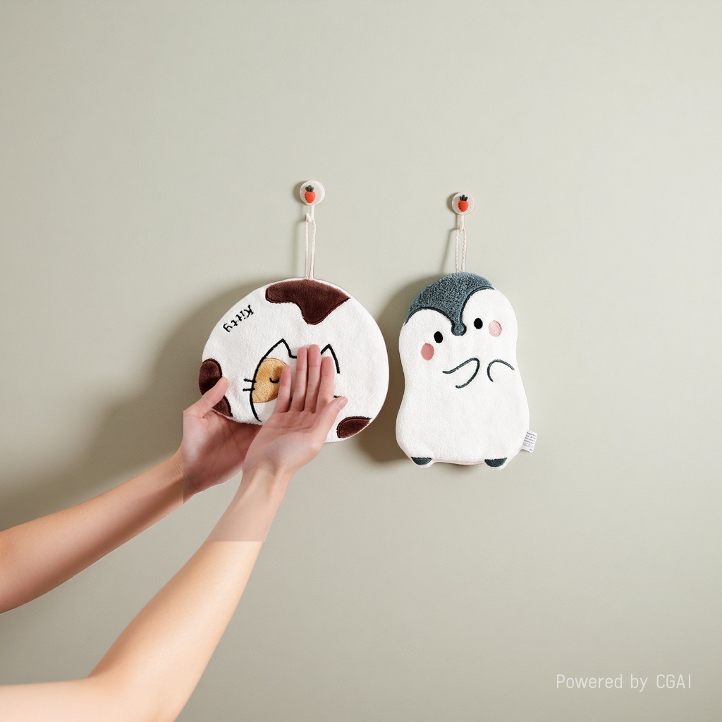 星星人擦手细节图