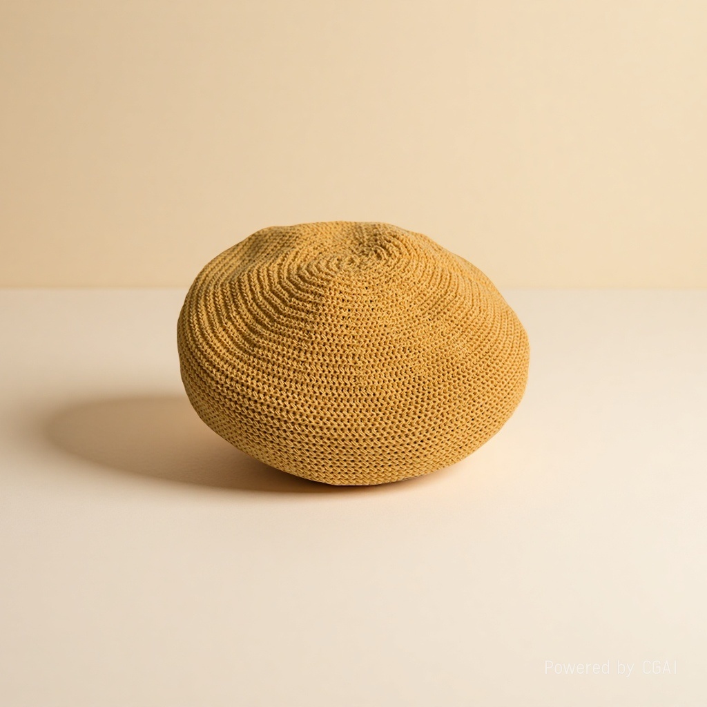 Milk silk beret Women's Spring and Summer thin casual Korean-style Japanese knitted painter hat wholesale Specification image