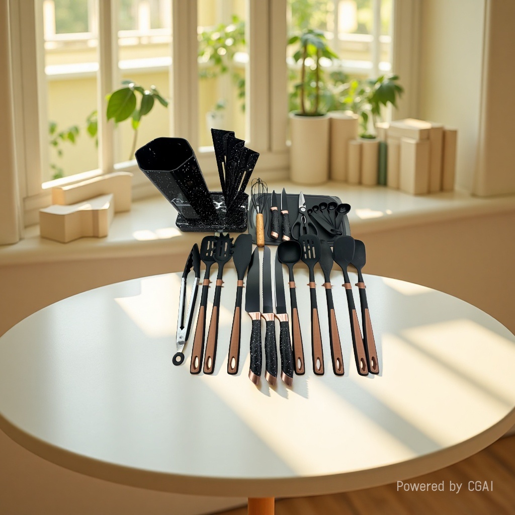 A 19-piece set of spray point hexagonal bucket Application Scenario
