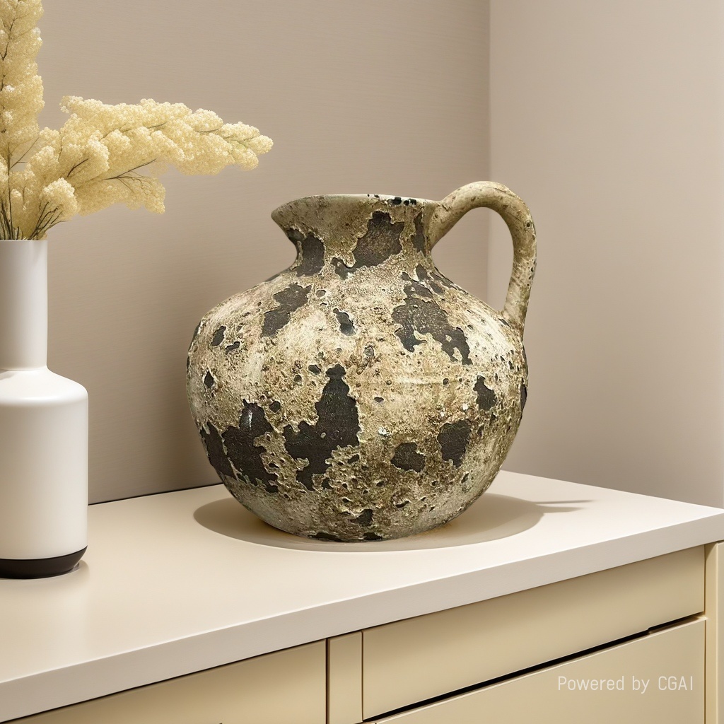 Nordic-style ceramic flower POTS, ceramic decorative handicrafts, soft furnishings, ceramic flowers, ceramic craftsmanship. 135837914 Specification image