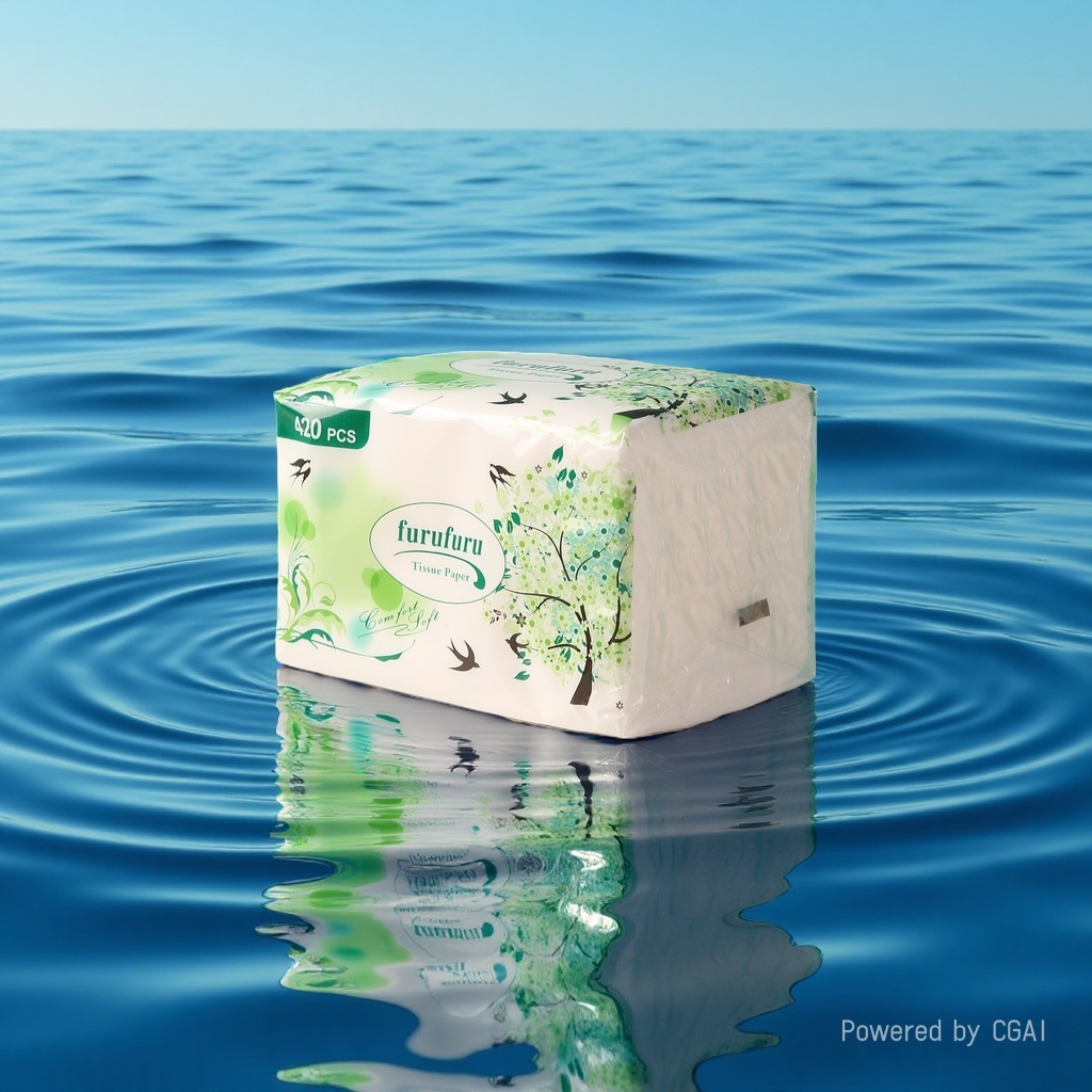 Hoja patrón pañuelo embalaje pañuelo rollo rollo 140002497 Specification image
