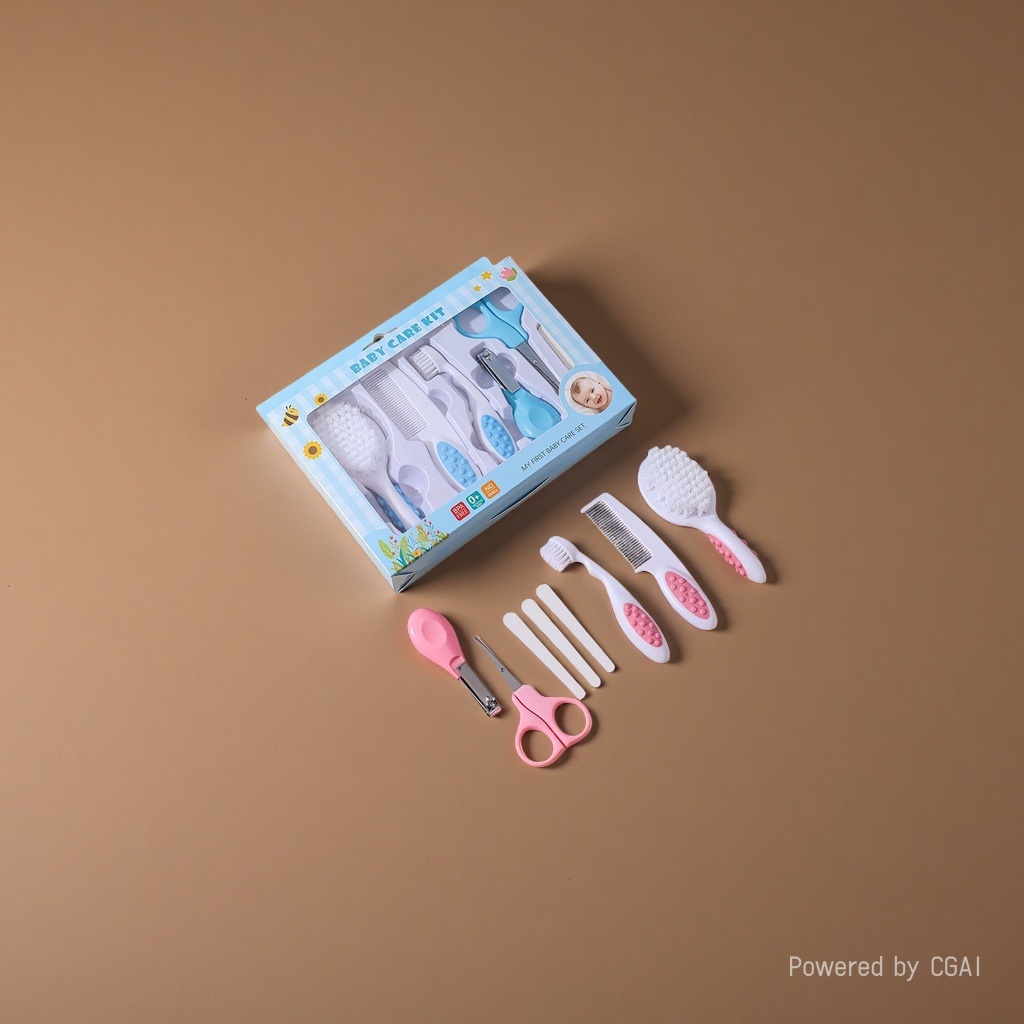 Hee hee baby care kit + kit de herramientas tijeras de bebé cortadores de uñas conjunto de 12 piezas seguridad anti-lesiones details Picture