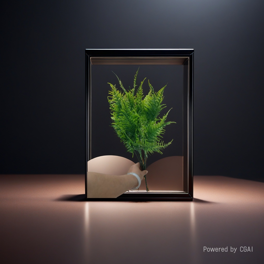 DIY decoration process of 18-head single-forked Persian leaf water plant plastic artificial flower plant wall, artificial green plant water plant, artificial green plant stock replenishment cabinet details Picture