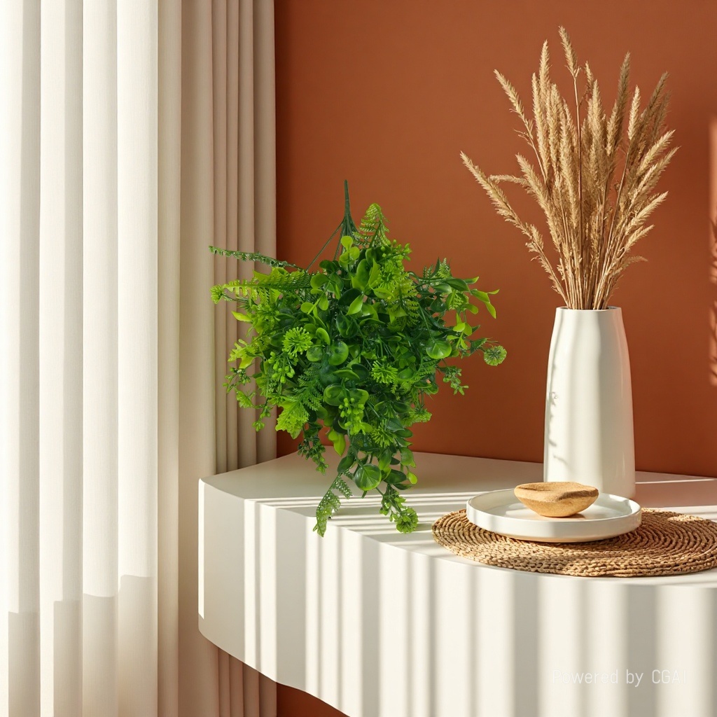 DIY decoration process of 18-head dandelion combination water plant plastic artificial flower plant wall, artificial green plant water plant, artificial green plant stock replenishment cabinet Application Scenario