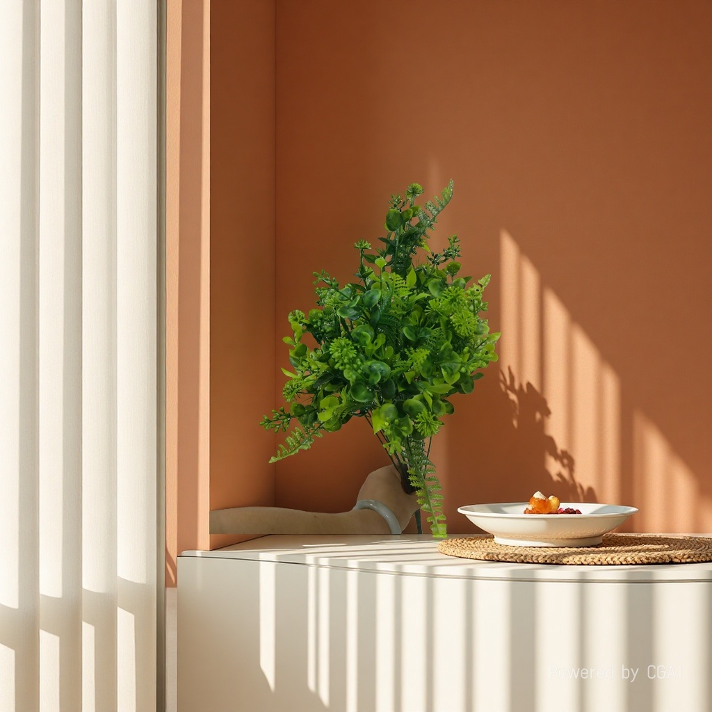 DIY decoration process of 18-head dandelion combination water plant plastic artificial flower plant wall, artificial green plant water plant, artificial green plant stock replenishment cabinet