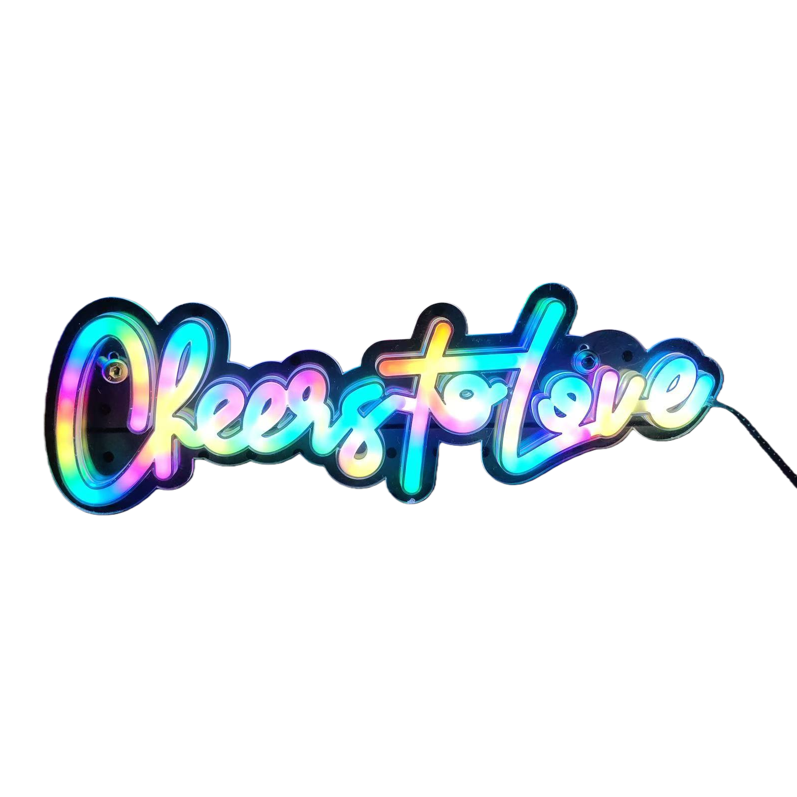 Neon sign outdoor lights, outdoor decorative lights, soft optical fiber lighting decorative light signs Item Picture
