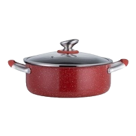 不锈钢套锅/套锅/cookware/珐琅锅多件套/mgc白底实物图