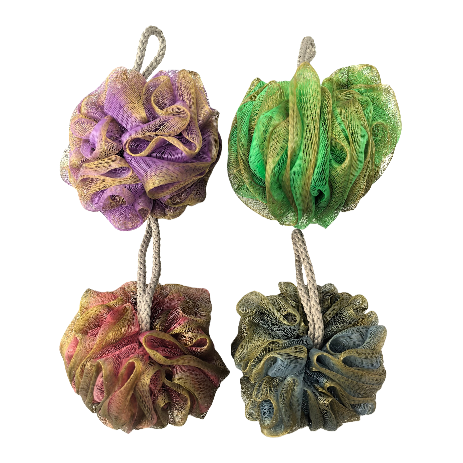 搓澡巾/沐浴球/木柄洗澡神器/卡通沐浴花/搓澡工具白底实物图