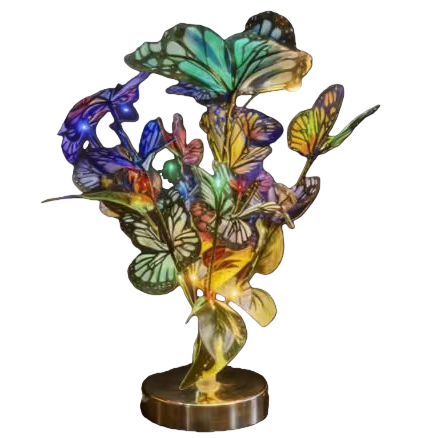 Colorful butterfly-shaped decorative lights for Ramadan, Halloween and Eid al-Fitr Item Picture