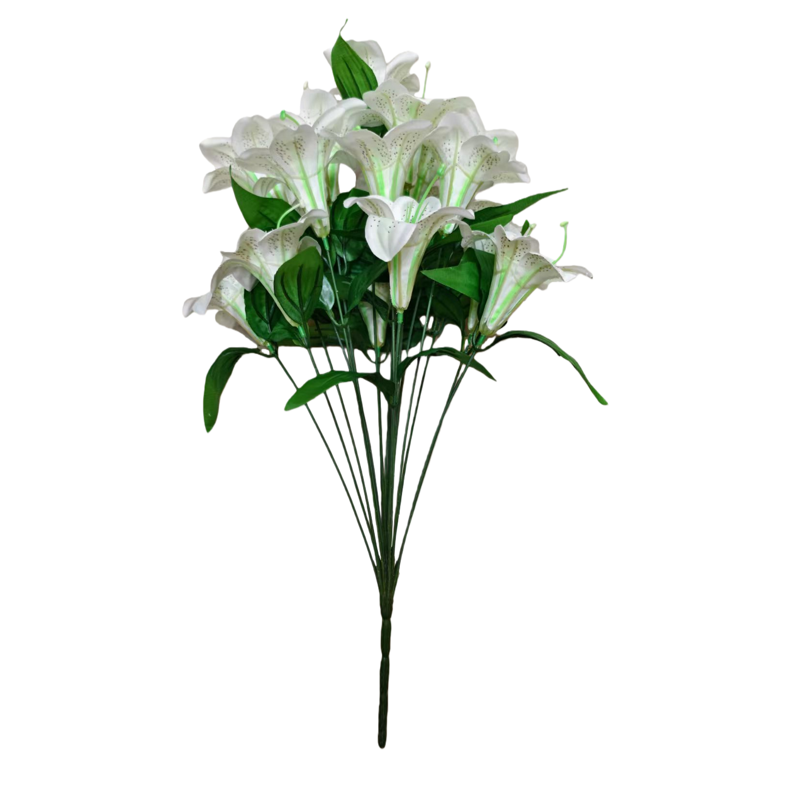 仿真花/装饰花/塑料花假花/手工花材料/家饰塑料花白底实物图