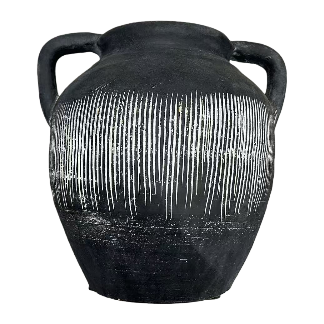 Ceramic aged flowerpots for growing plants and succulents, garden arrangements, flower vases, ceramic jars, 134538908 Item Picture