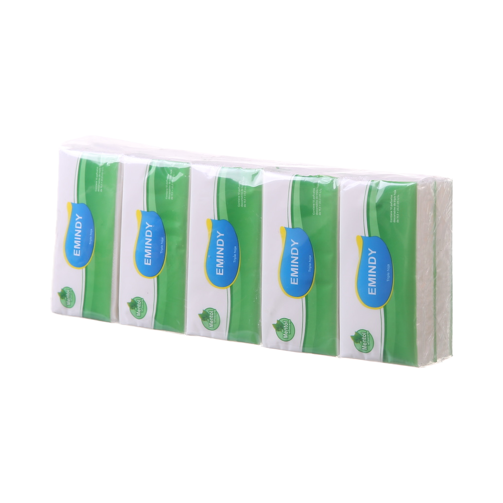 Pañuelo de papel plegable 30 pañuelos de papel refrescante Item Picture