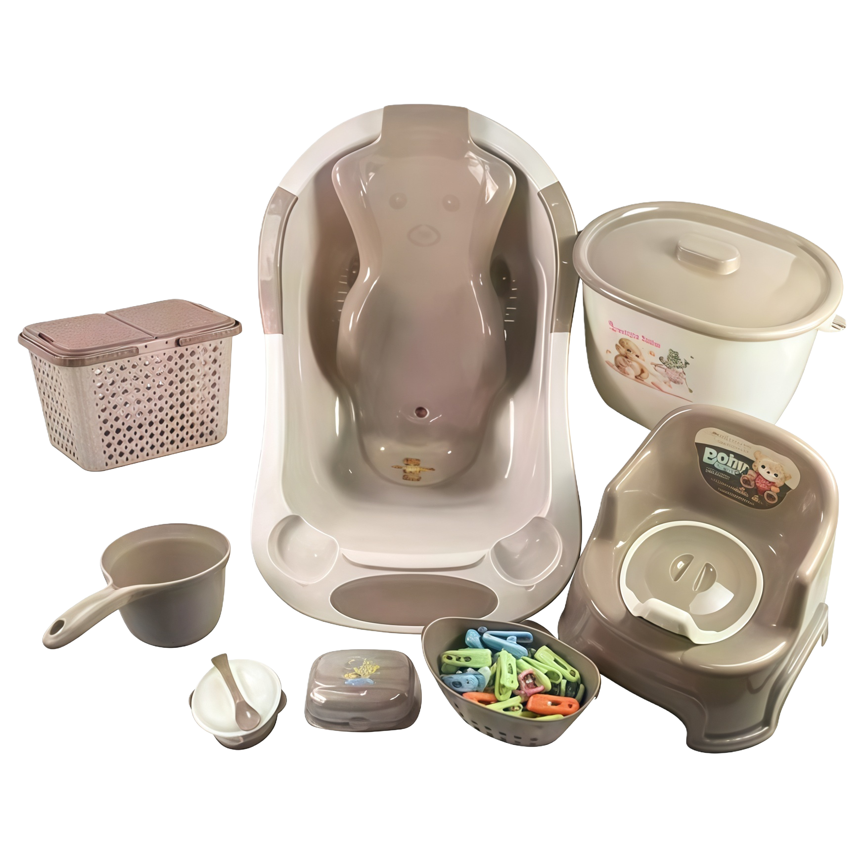 母婴用品宝宝/洗澡盆婴儿卡通/婴儿洗澡盆/洗澡盆宝宝/洗澡盆婴儿白底实物图