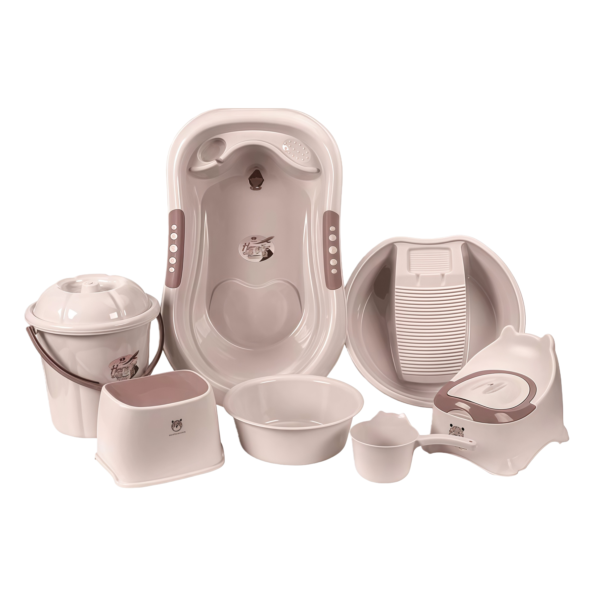 母婴用品宝宝/婴儿洗澡盆/塑料盆/婴儿用品/婴儿白底实物图