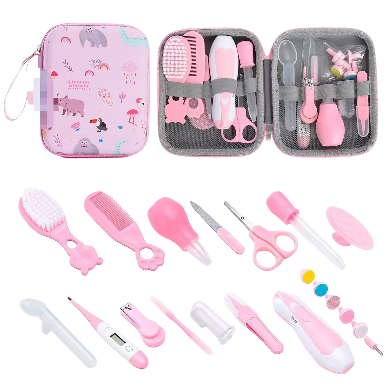 Baby daily care small items, mother and baby products, baby hooded cartoon, pet bath brush, bath magic tool, baby products, baby cribs Item Picture